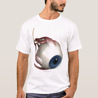 T-shirt Rendu réaliste des muscles de l'oeil