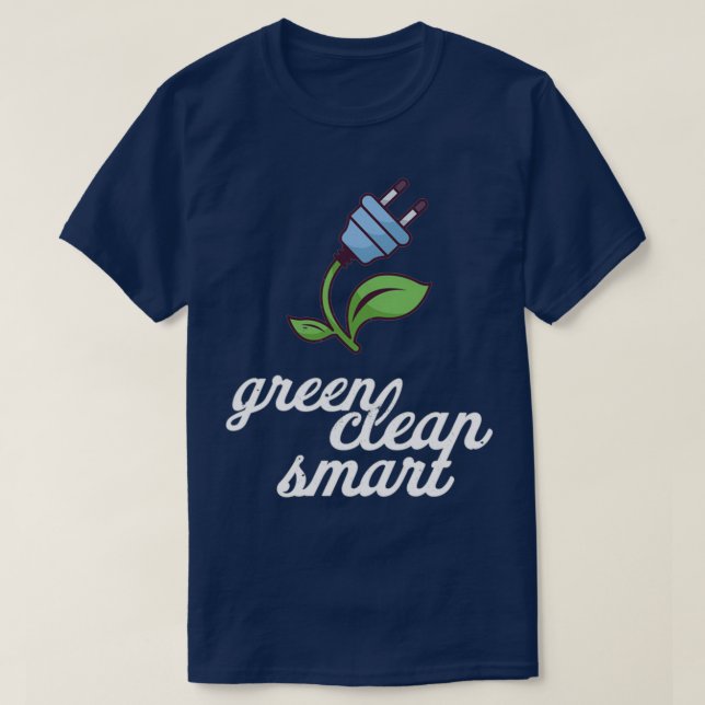 T-shirt Renewable energies I energy transition electricity (Design devant)