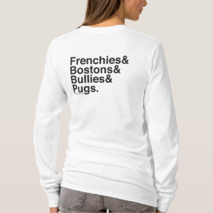 T-shirt RENIFLEZ la longue douille helvetica