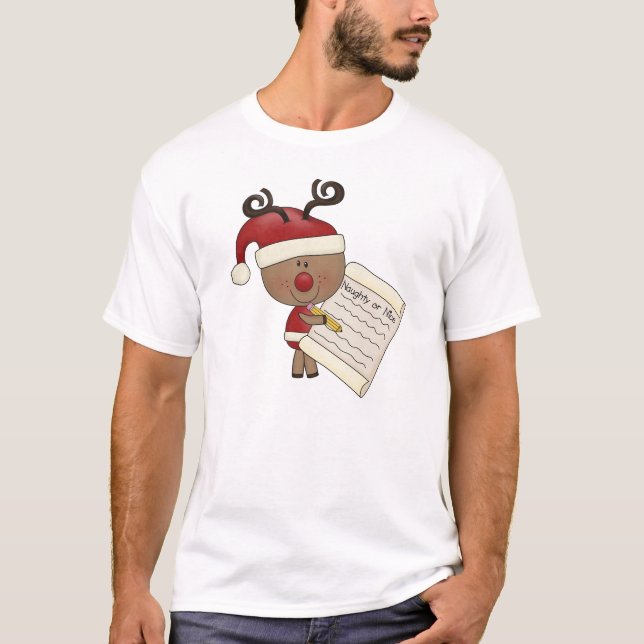 T-shirt Renne de Rudy vilain ou NIC (Devant)