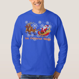 T-shirt Rennes alimentées au gaz père Noël