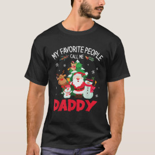 T-shirt Rennes Snowman Père Noël Mes Favoris Me Appelent
