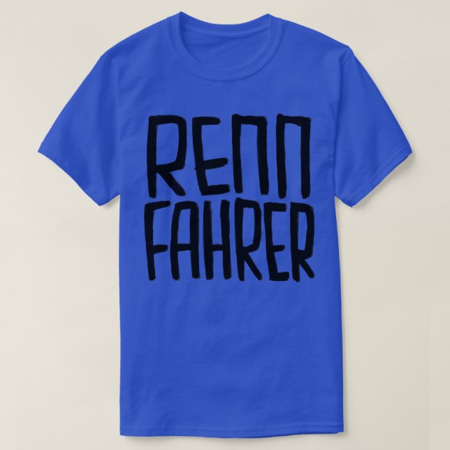 T-shirt Rennfahrer allemand (Design devant)