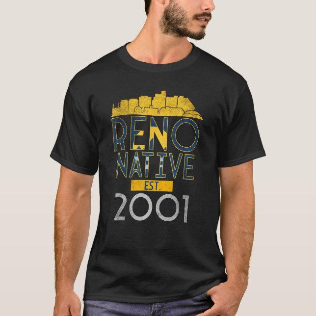 T-shirt Reno Native Est. 2001 (Devant)