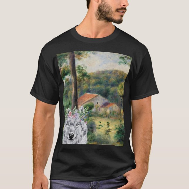 T-shirt Renoir Environs of Briey et Fancy Wolf (Devant)