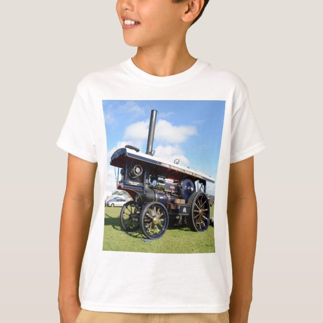 T-shirt Renommer le moteur de traction (Devant)