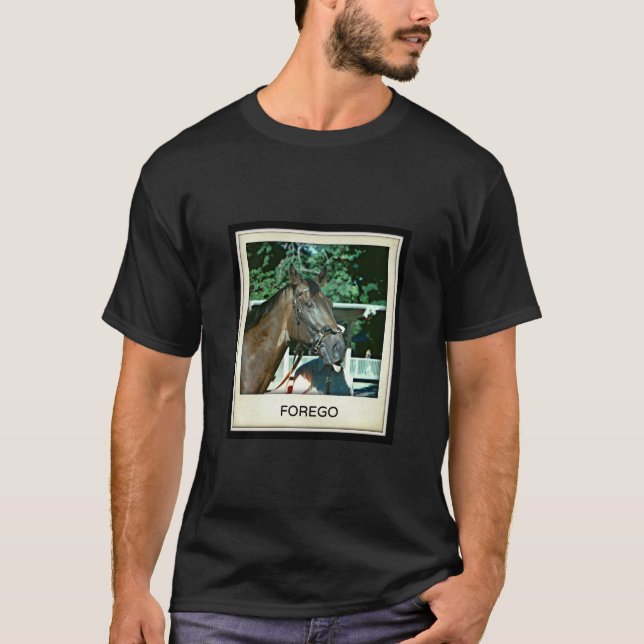 T-shirt Renoncez au cheval de course 1977 (Devant)