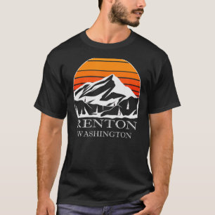 T-shirt Renton Washington Mountains Forest Wildlife Randon