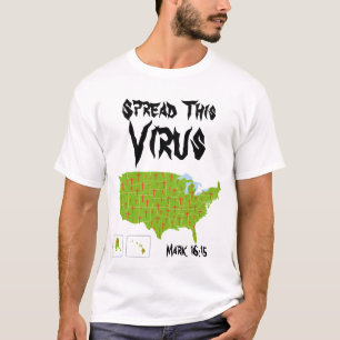 T-shirt Répandre ce virus