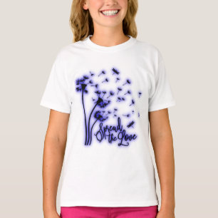 T-shirt Répandre Les Dandelions Amoureux et les libellules