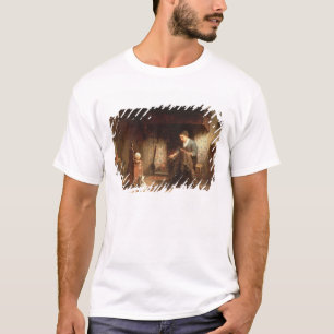 T-shirt Réparant les filets (huile sur le panneau)