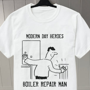 T-shirt Réparateur de chaudières
