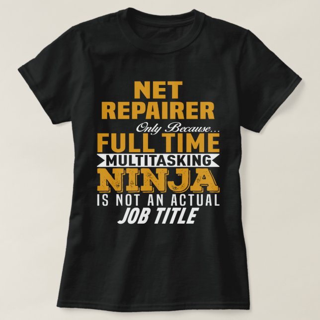 T-shirt Réparateur réseau (Design devant)