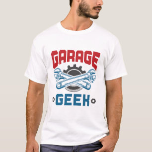 T-shirt Réparation du véhicule mécanique du Geek de garage