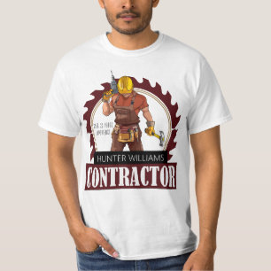 T-shirt Réparation professionnelle Rustique Entrepreneur H
