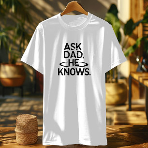 T-shirt Réparez Que Papa Connaît Chemise   Handyman Humour