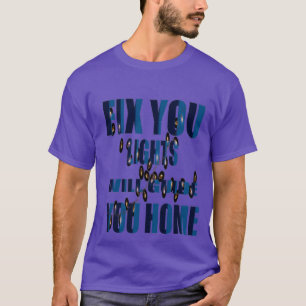 T-shirt Réparez vos lumières vous guidera dans la décorati
