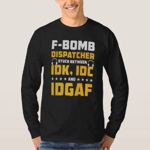 T-shirt Répartiteur Jour & Opérateur 911 Équipe Dispatchem