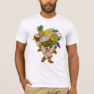 T-shirt Repas de Thanksgiving TAZ™ N/B 2