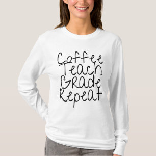 T-shirt Répeat de Coffee Teach