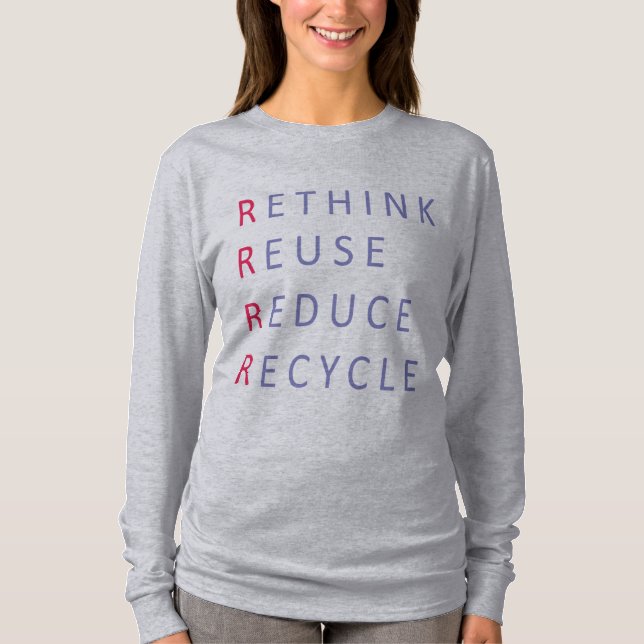 T-shirt repenser (Devant)