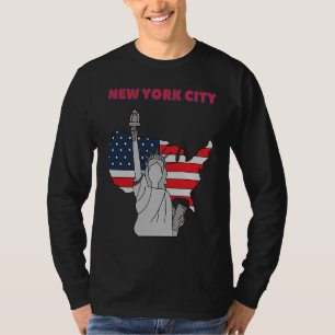T-shirt Repère de New York Souvenir de New York Ville de N