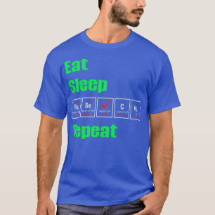 T-shirt Répéter la recherche sur le sommeil 19