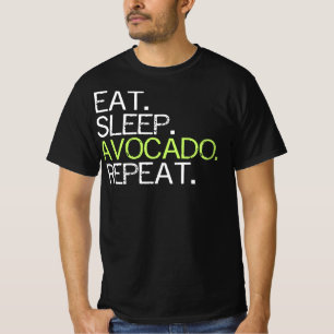 T-shirt Répéter l'Avocado Dormir