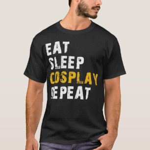 T-shirt répéter le cosplay du sommeil