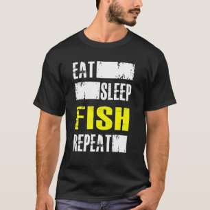 T-shirt Répéter le poisson du sommeil - Fisher