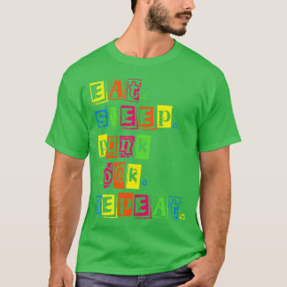 T-shirt Répéter le punkrock du sommeil