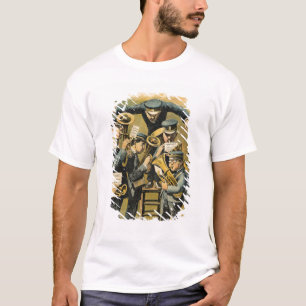 T-shirt Répétition de bande