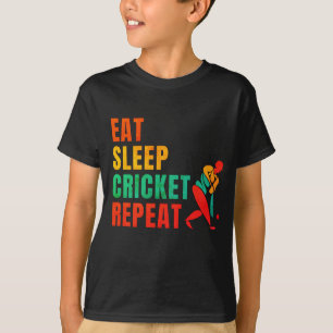 T-SHIRT RÉPÉTITION DU CRICKET DE SOMMEIL - AILLEURS DE C