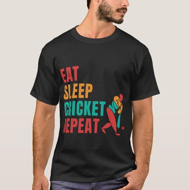 T-SHIRT RÉPÉTITION DU CRICKET DE SOMMEIL - AILLEURS DE CRI (Devant)