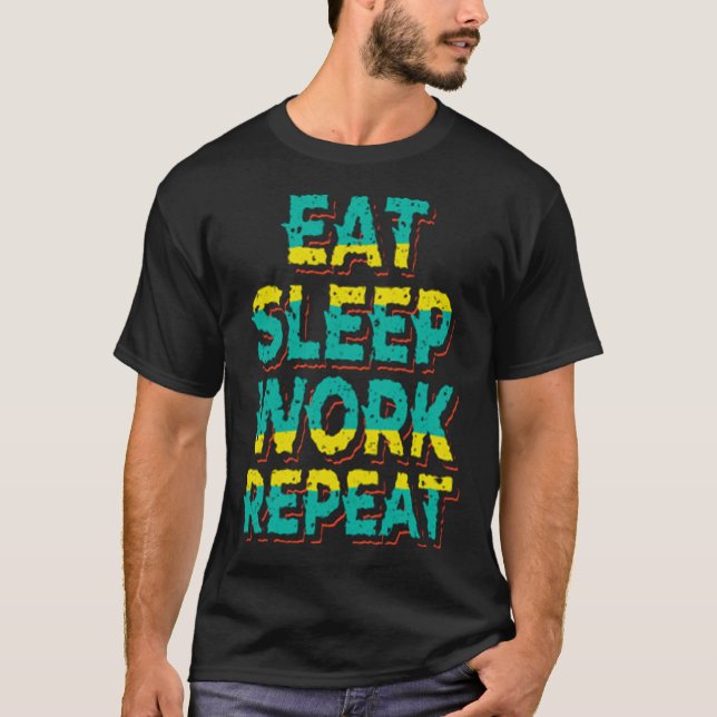 T-shirt Répétition du sommeil (Devant)
