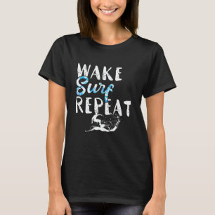 T-shirt Répétition du Surf du réveil du surf