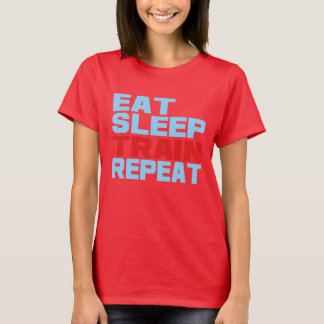 T-shirt Répétition du train du sommeil