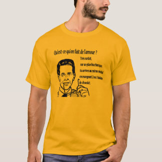 T-shirt réplique humour / amour