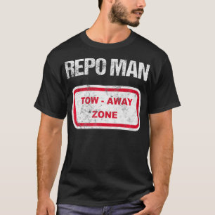 T-shirt Repo Man Récupération Camion Camion Funky Reposs