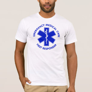 T-shirt Répondeur de soins médicaux de secours premier
