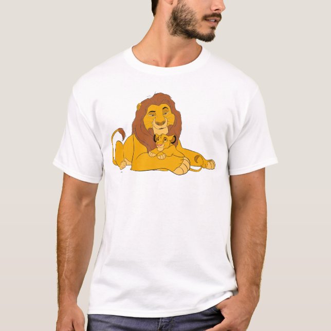 T-shirt Repos de Mufasa et Simba (Devant)