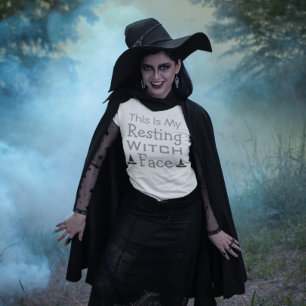T-shirt Repose du visage de la sorcière