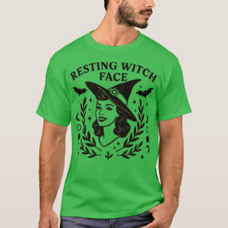 T-shirt Repose du visage de la sorcière