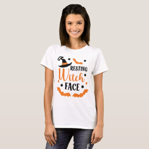 T-shirt Repose du visage de la sorcière