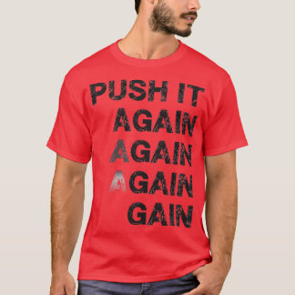 T-shirt Repoussez-Le Et Gagnez