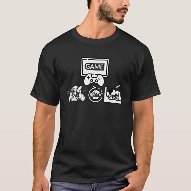 T-shirt Reprendre le jeu du sommeil (Devant)