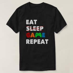 T-shirt Reprendre le jeu du sommeil   Amusant