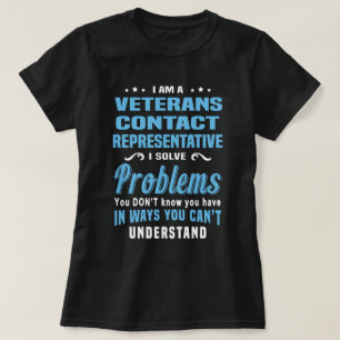 T-shirt Représentant des anciens combattants