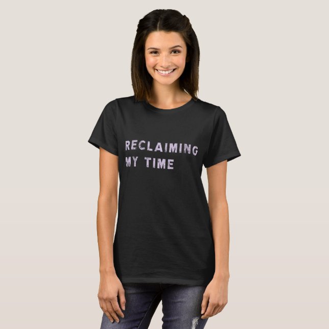 T-shirt reprise de mon temps (Devant entier)