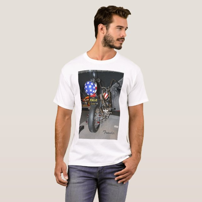 T-shirt Reproduction facile de cavalier (Devant entier)